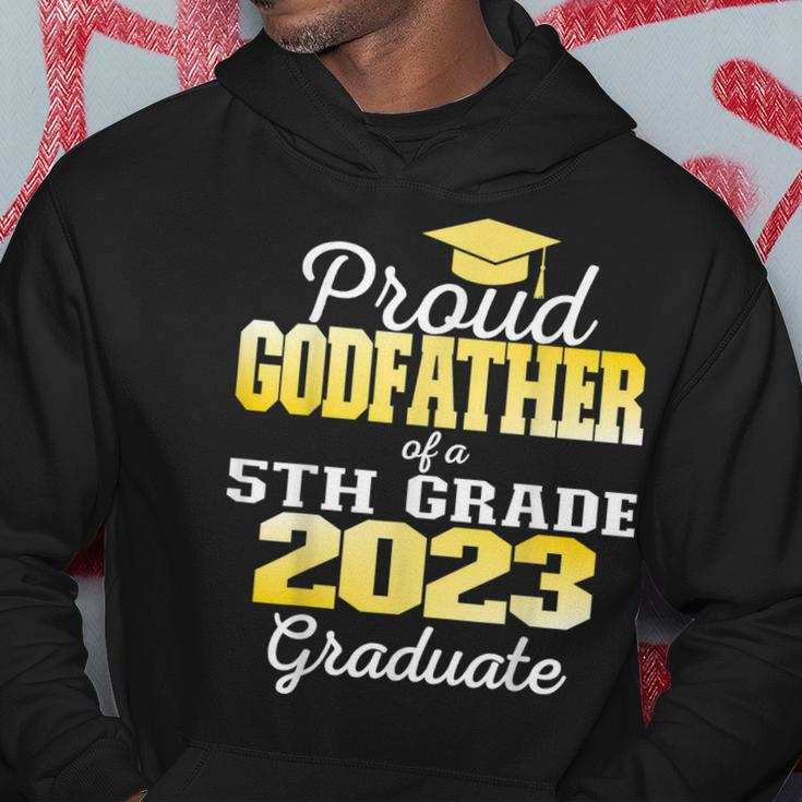 Proud Godfather Of 5Th Grade Graduate 2023 Family Graduation Hoodie Unique Gifts