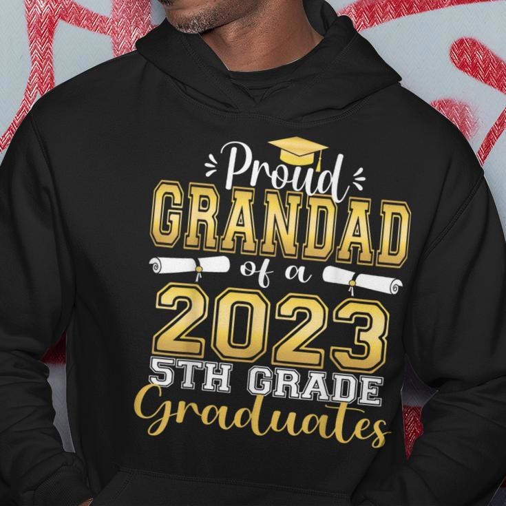 Proud Grandad Of 5Th Grade Graduate 2023 Family Graduation Hoodie Unique Gifts