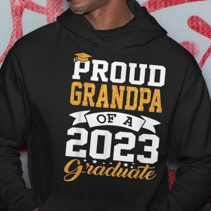 Proud Grandpa Class Of 2023 Senior Graduate Funny Graduation Hoodie Unique Gifts