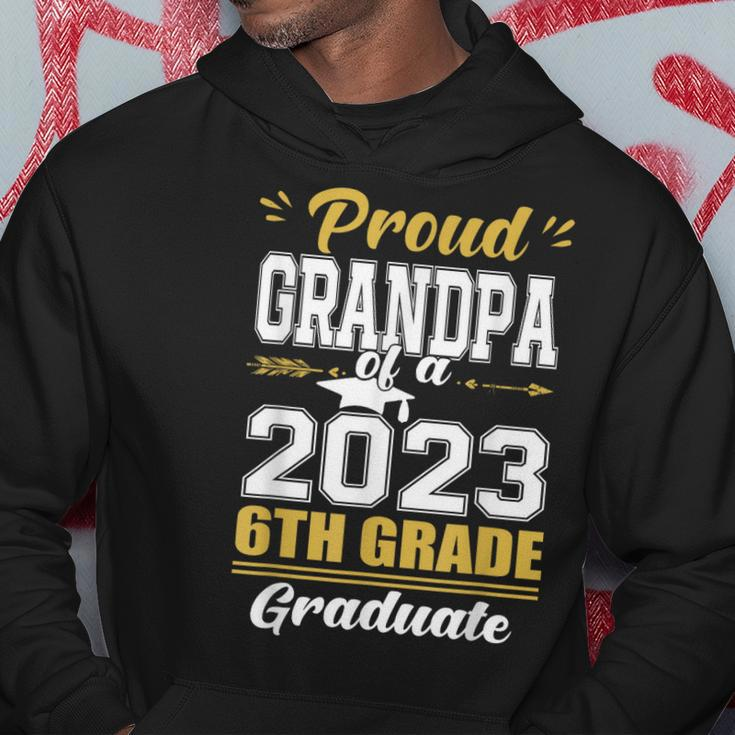 Proud Grandpa Of A Class Of 2023 6Th Grade Graduation Gift Hoodie Funny Gifts