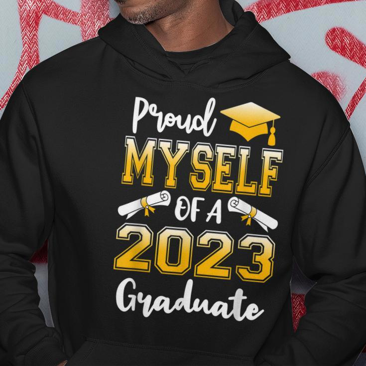 Proud Myself Of A Class Of 2023 Graduate Senior Graduation Hoodie Unique Gifts