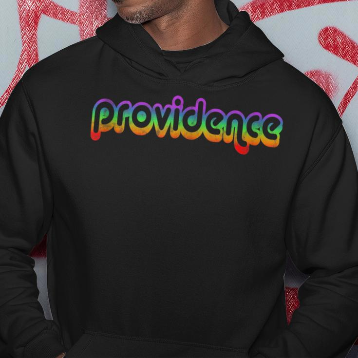 Providence Vintage Retro Rhode Island Graphic PrideGifts Hoodie Unique Gifts