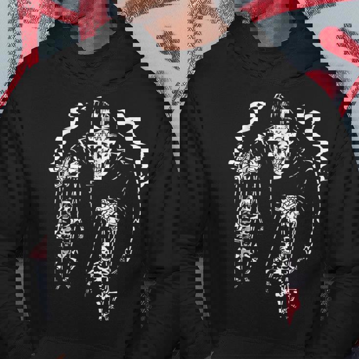 Psychobilly Horror Punk Rock Hr Skeleton Puppets Rock Hoodie Unique Gifts