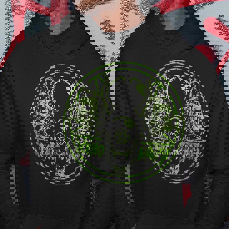 Psychobilly Horror Punk Rock Hr Xenomorph Baphomet Rock Hoodie Unique Gifts
