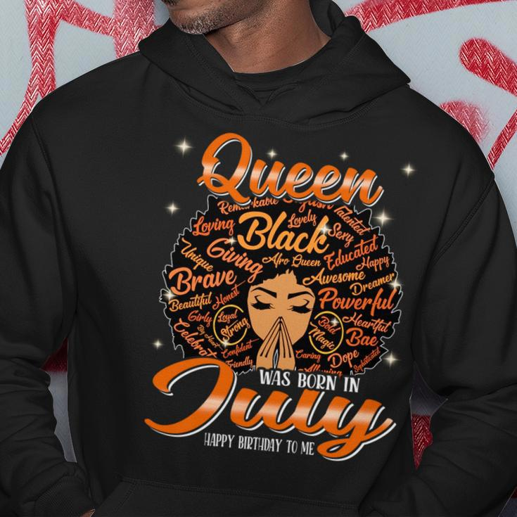 Queen Was Born In July Black History Birthday Junenth Hoodie Unique Gifts