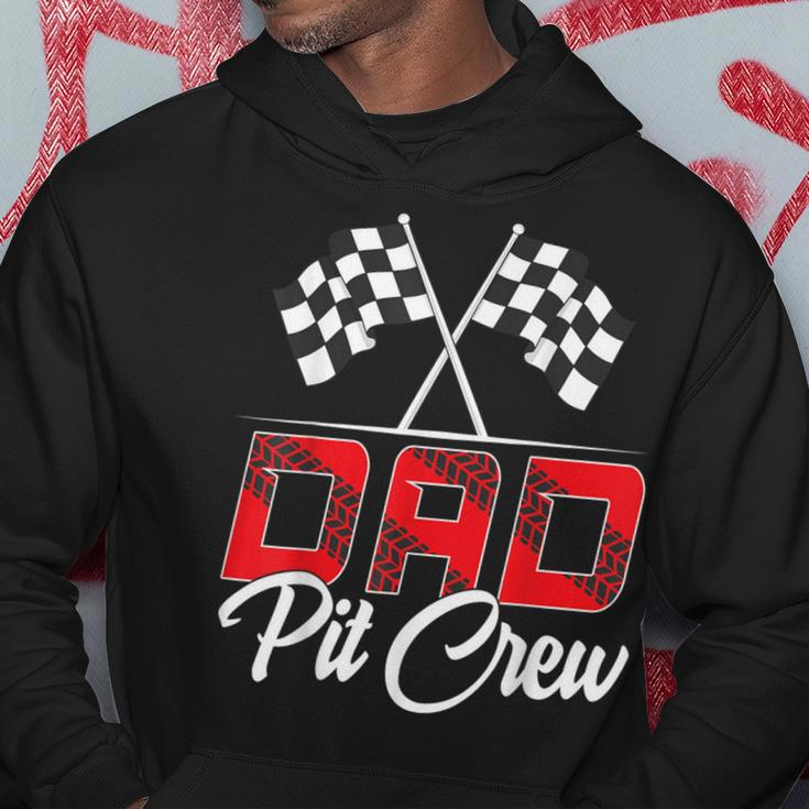 Race Car Birthday Party Racing Family Dad Pit Crew Hoodie Unique Gifts