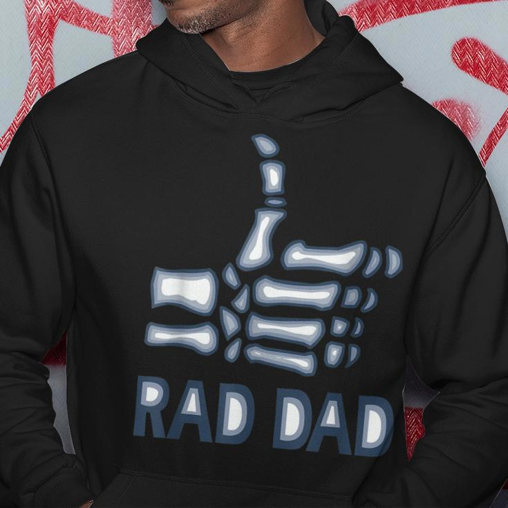 Rad Dad Skeleton Radiology Tech Funny Xray Fathers Day Gift For Mens Hoodie Unique Gifts