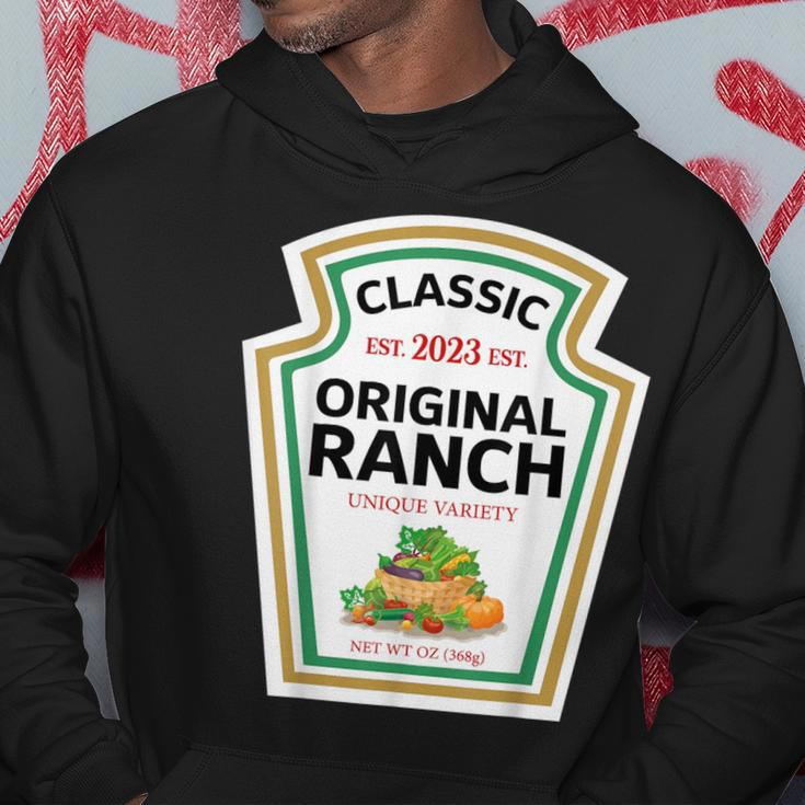 Ranch Sauce Green Salad Dressing Halloween Costume Matching Hoodie Unique Gifts