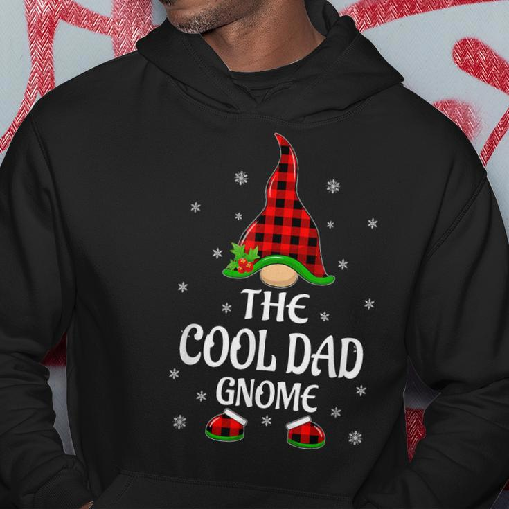 Red Buffalo Plaid Matching The Cool Dad Gnome Christmas Hoodie Unique Gifts