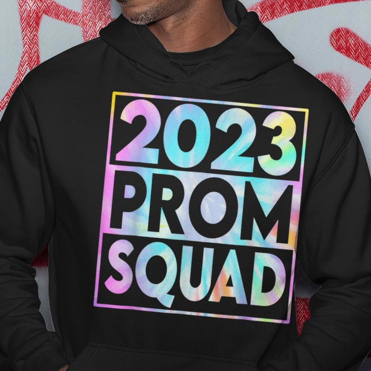 Retro 2023 Prom Squad 2022 Graduate Prom Class Of 2023 Gift Hoodie Unique Gifts