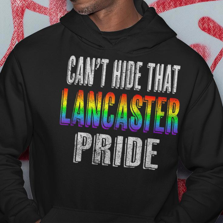 Retro 70S 80S Style Cant Hide That Lancaster Gay Pride Hoodie Unique Gifts