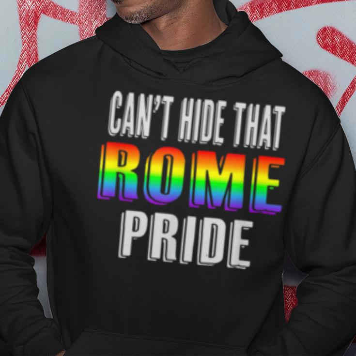 Retro 70S 80S Style Cant Hide That Rome Gay Pride Hoodie Unique Gifts