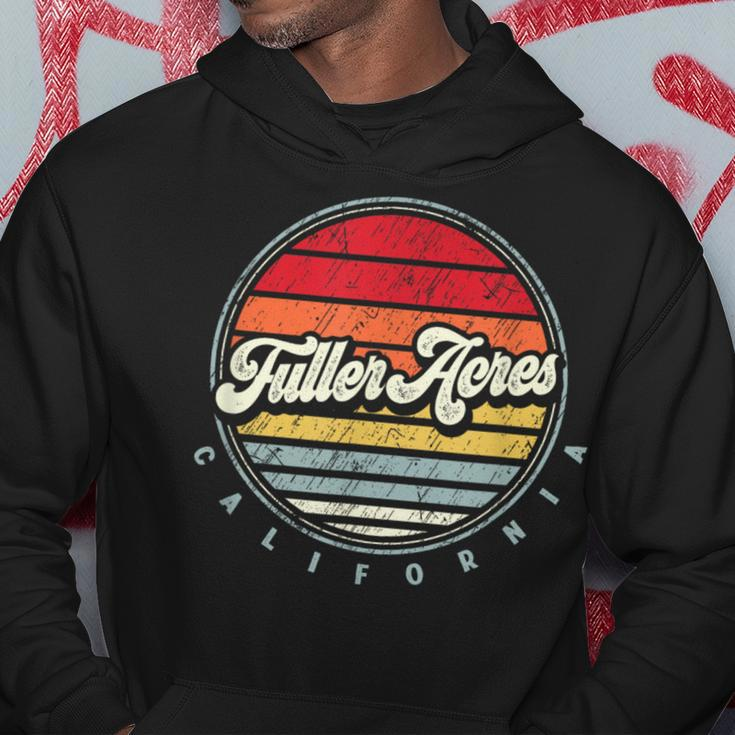 Retro Fuller Acres Home State Cool 70S Style Sunset Hoodie Unique Gifts