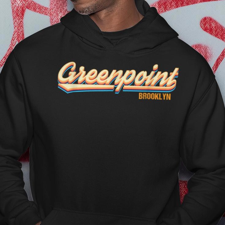 Retro Greenpoint Brooklyn Nyc New Yorker Brooklynite Hoodie Unique Gifts