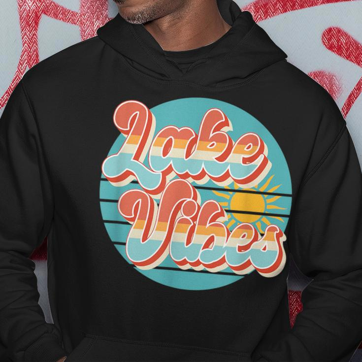 Retro Lake Vibes Summer Hoodie Unique Gifts