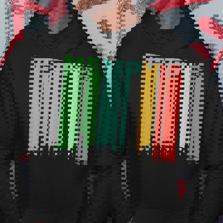 Retro Memphis Tennessee Cityscape Downtown Skyline Hoodie Unique Gifts Retro Memphis Tennessee Cityscape Downtown Skyline Hoodie Unique Gifts