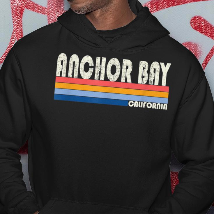 Retro Vintage 70S 80S Style Anchor Bay Ca Hoodie Unique Gifts
