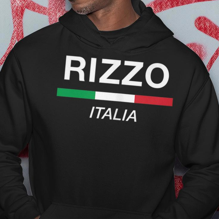 Rizzo Italian Name Italy Flag Italia Family Surname Hoodie Unique Gifts