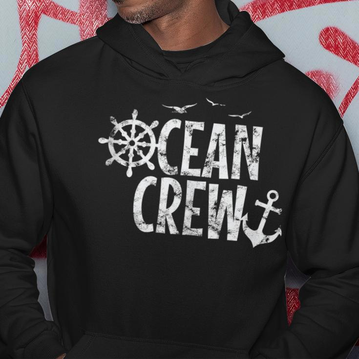 Sailing Anchor Sring Wheel Captain Boat Maritime Ocean Hoodie Unique Gifts