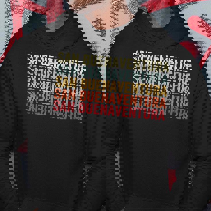 San Buenaventura California San Buenaventura Ca Retro Hoodie Unique Gifts