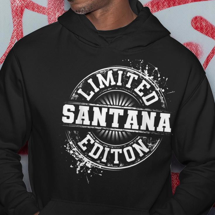 Santana Funny Surname Family Tree Birthday Reunion Gift Idea Hoodie Unique Gifts