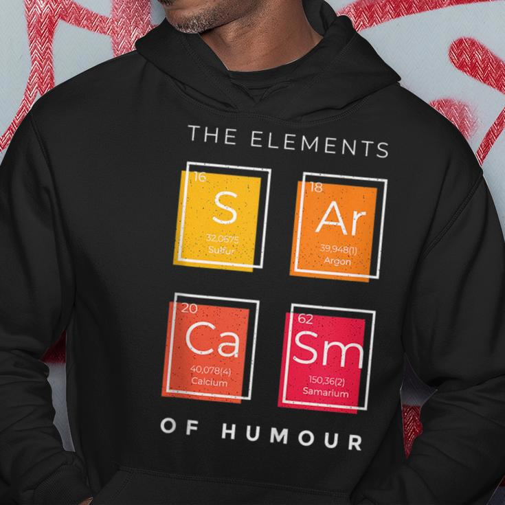 Sarcasm - Elements Of Humor Funny Hoodie Unique Gifts