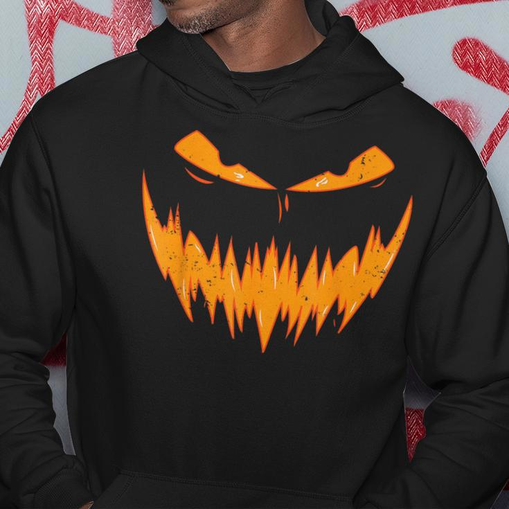 Scary Pumpkin Costume Ghost Halloween Hoodie Unique Gifts