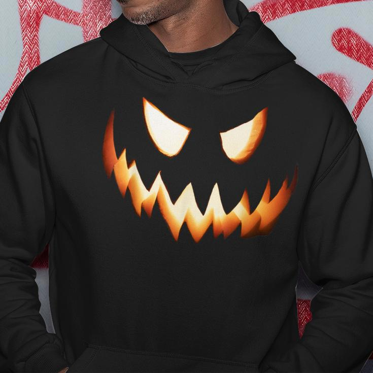 Scary Spooky Jack O Lantern Face Pumpkin Halloween Boys Hoodie Unique Gifts