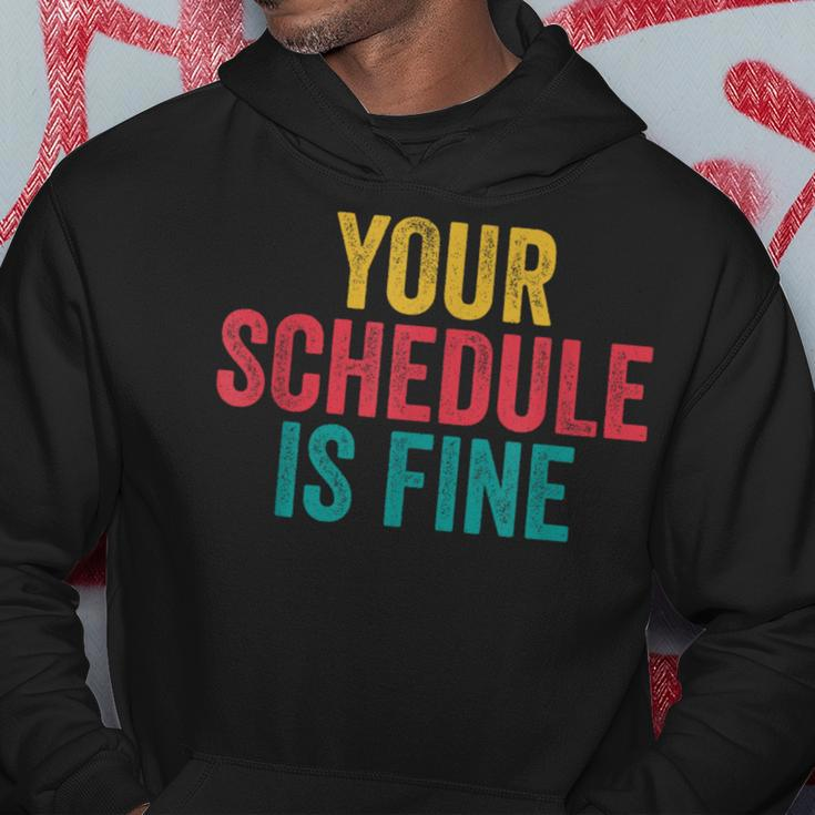 Your Schedule Is Fine School Counselor First Day Of School Hoodie Funny Gifts