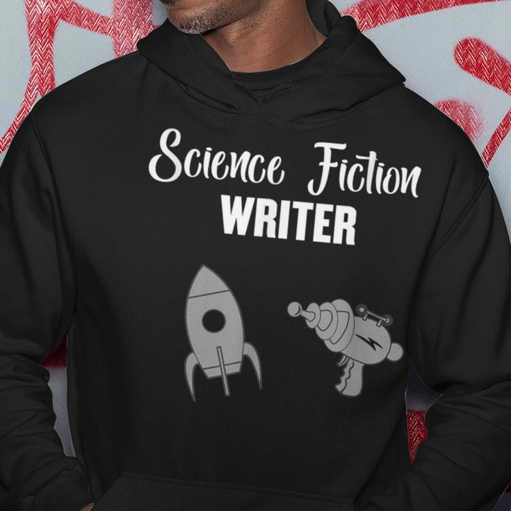 Science Fiction Sci-Fi Writer Author Books Novelist Writing Hoodie Unique Gifts