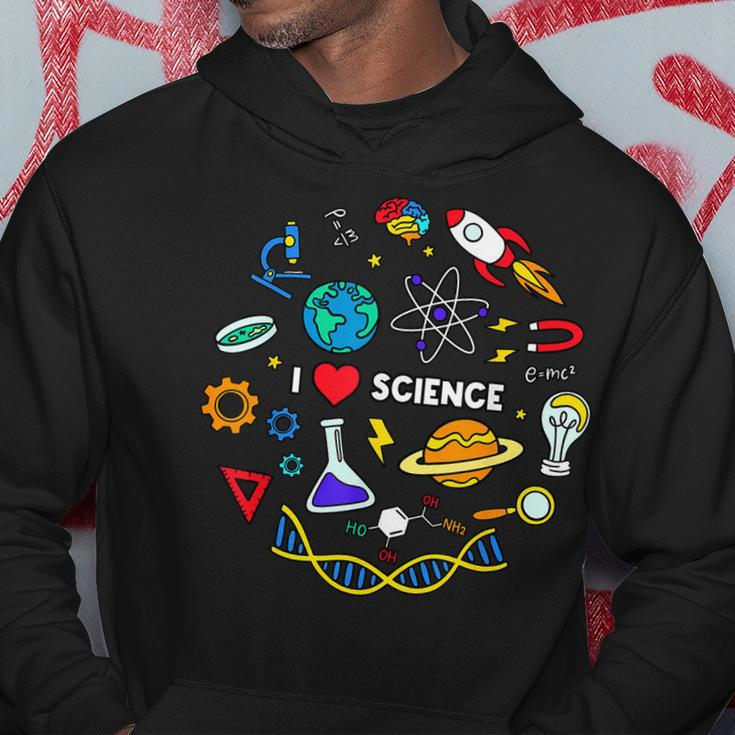 Science Lover Chemistry Biology Physics Love Science Hoodie Unique Gifts