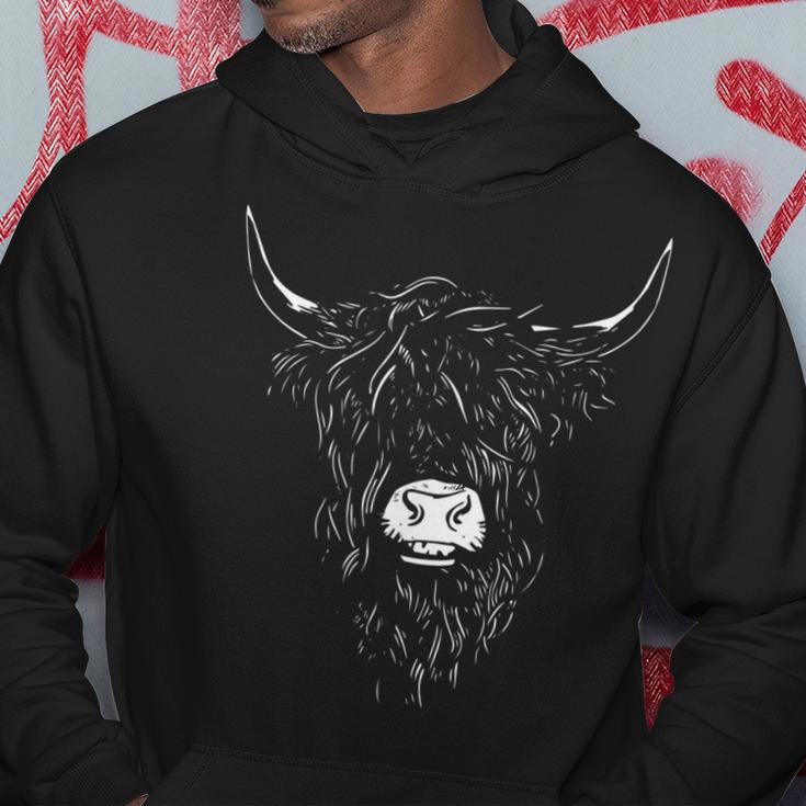 Scottish Highland Cattle Hairy Cow Breeders Farmer Farm Gift Hoodie Unique Gifts