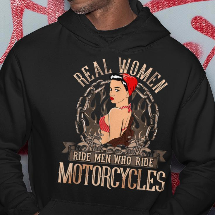 Sexy Real Chick Ride Motorcycles Gift Biker Babe Chick Hoodie Unique Gifts
