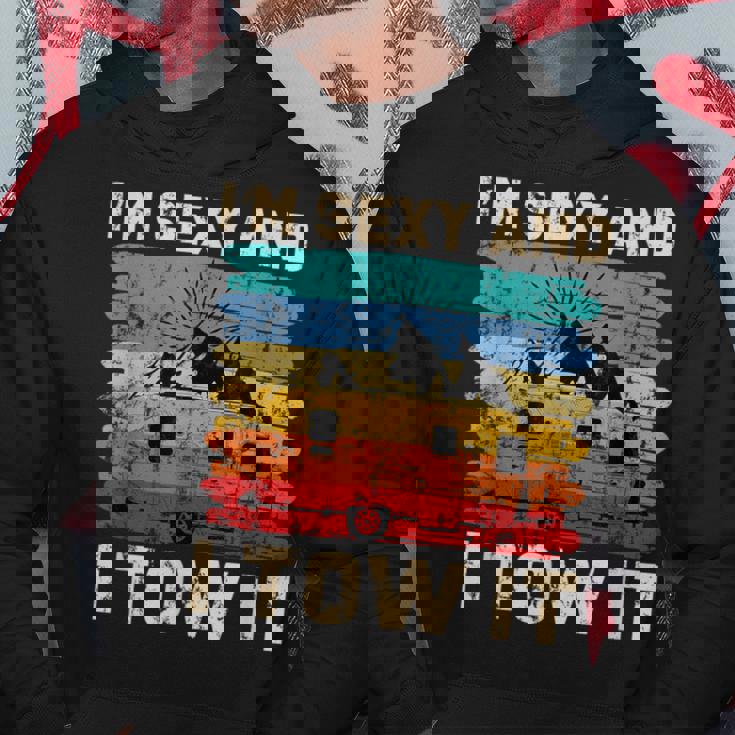 Im Sexy And I Tow It Camper Camping Hoodie Unique Gifts