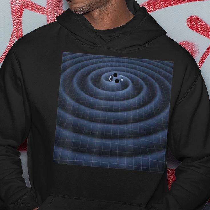 Sheldon Nerdy Two Black Holes Collide Space Science Hoodie Unique Gifts