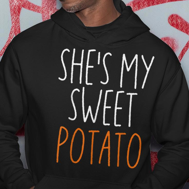 She's My Sweet Potato Yes I Yam Set Couples Thanksgiving Hoodie Unique Gifts