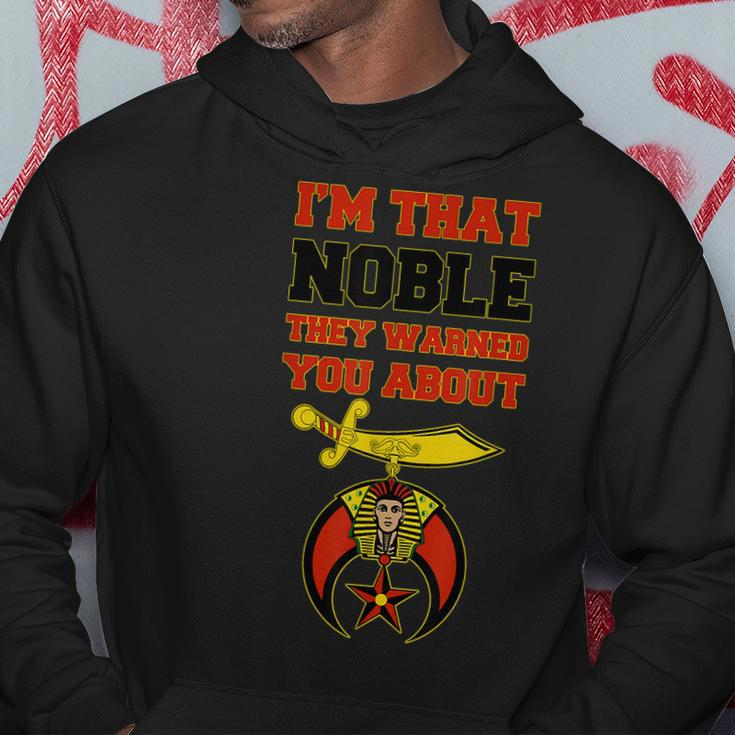 Shriners Im That Noble They Warned You Masonic Fathers Day Hoodie Funny Gifts
