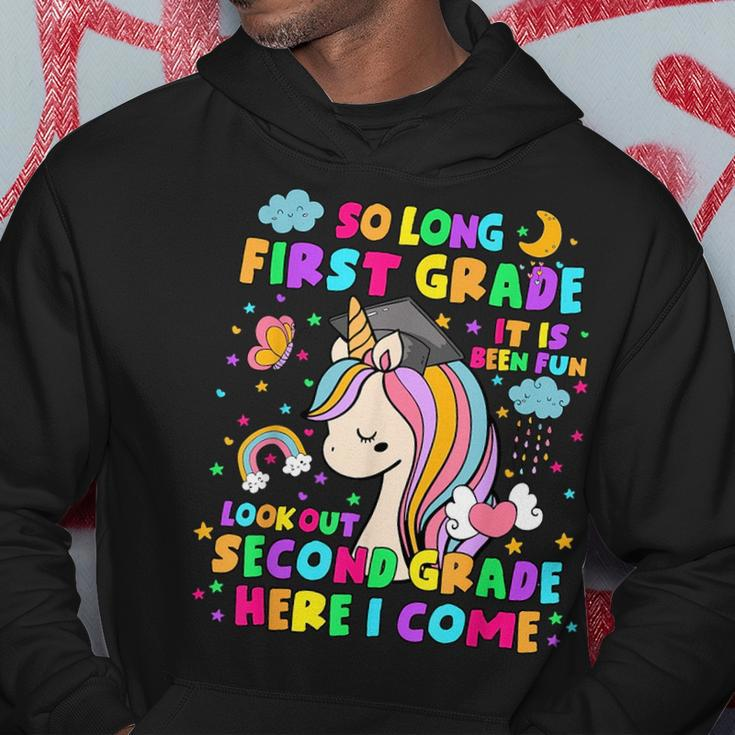 So Long First Grade Second Grade Here I Come Back To School Hoodie Unique Gifts