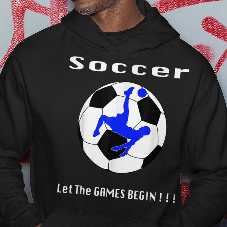 Soccer Let The Games BeginHoodie Unique Gifts
