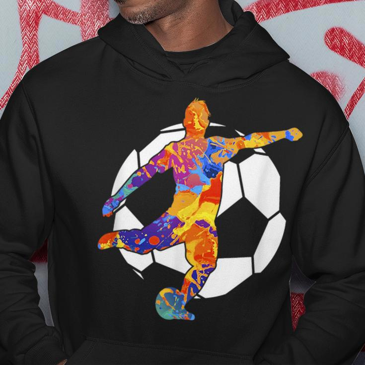 Soccer Player Sports Graphic Soccer Graphic Hoodie Unique Gifts