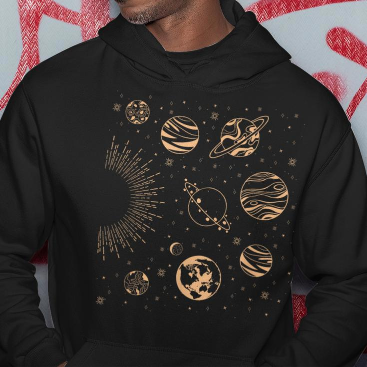 Solar System Planets Space Science Galaxy Astrology Universe Hoodie Unique Gifts