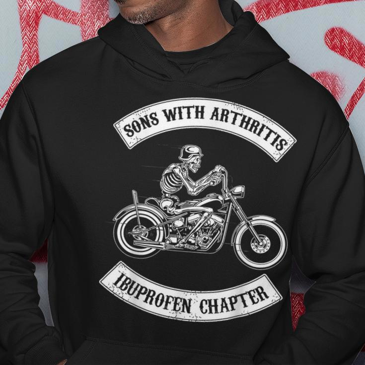 Sons With Arthritisibuprefen Chapter Funny Biker Skull Hoodie Unique Gifts
