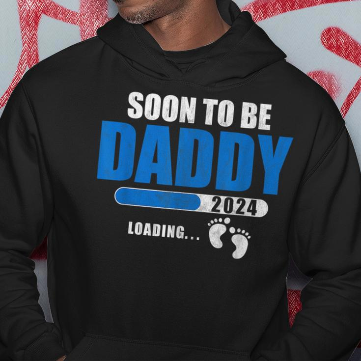 Soon To Be Daddy 2024 Est 2024 Fathers Day First Time Dad Hoodie Personalized Gifts