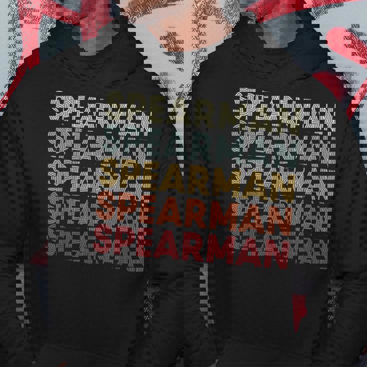 Spearman Texas Spearman Tx Retro Vintage Text Hoodie Unique Gifts