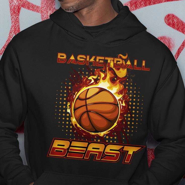 Sports Athletic Motivational Basketball Beast Hoodie Unique Gifts