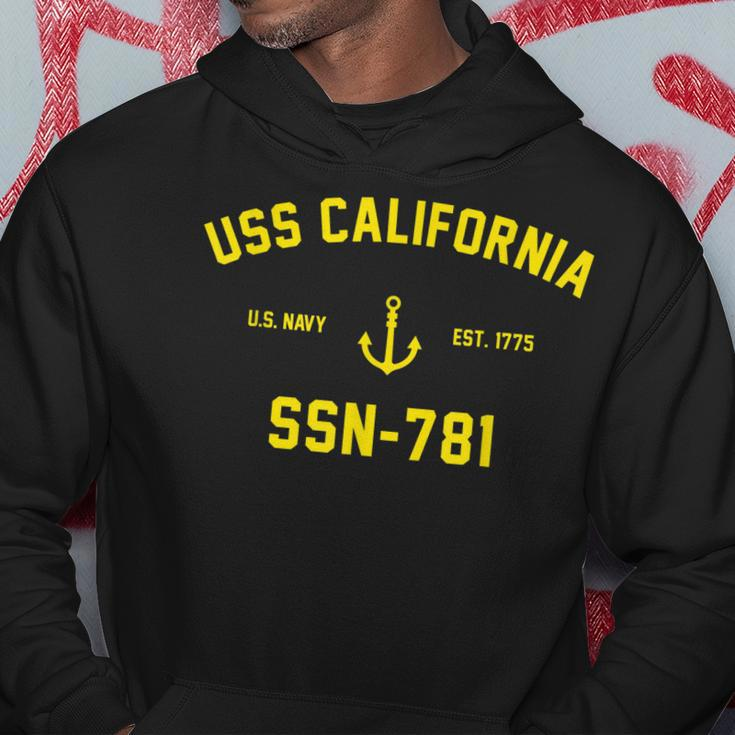 Ssn781 Uss California Hoodie Unique Gifts
