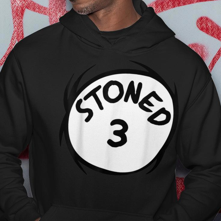 Stoned 3 420 Weed Stoner Matching Couple Group Hoodie Unique Gifts