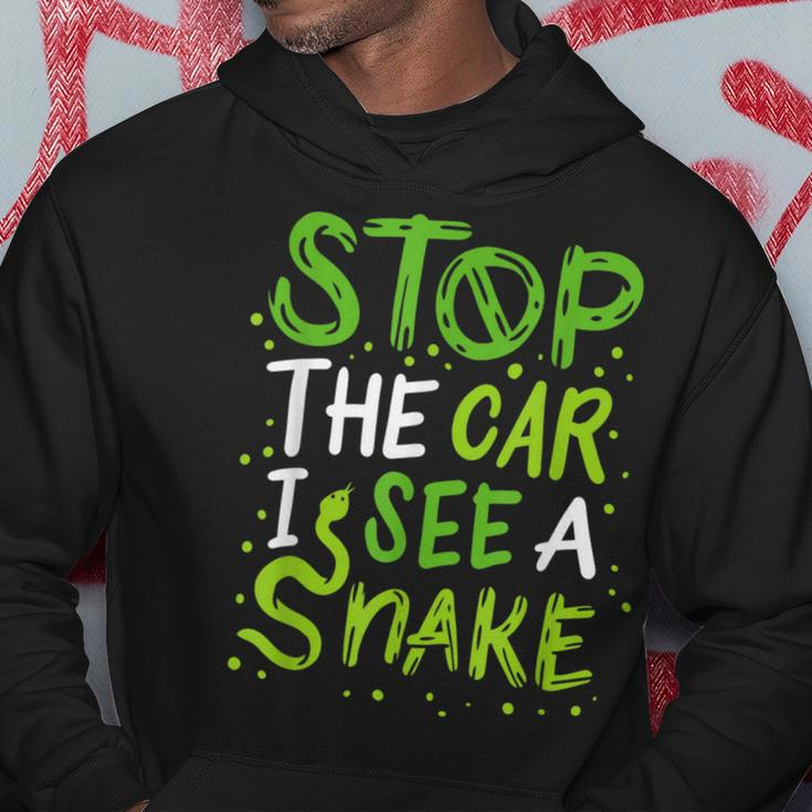 Stop The Car I See A Snake Funny Snake Lover Gift Gifts For Snake Lovers Funny Gifts Hoodie Unique Gifts