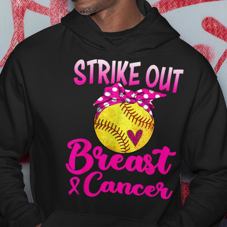 Strike Out Breast Cancer Awareness Pink Baseball Fighters Hoodie Unique Gifts