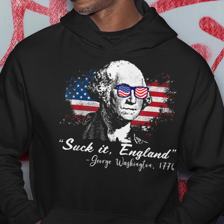 Suck It England Funny 4Th Of July George Washington 1776 Hoodie Unique Gifts